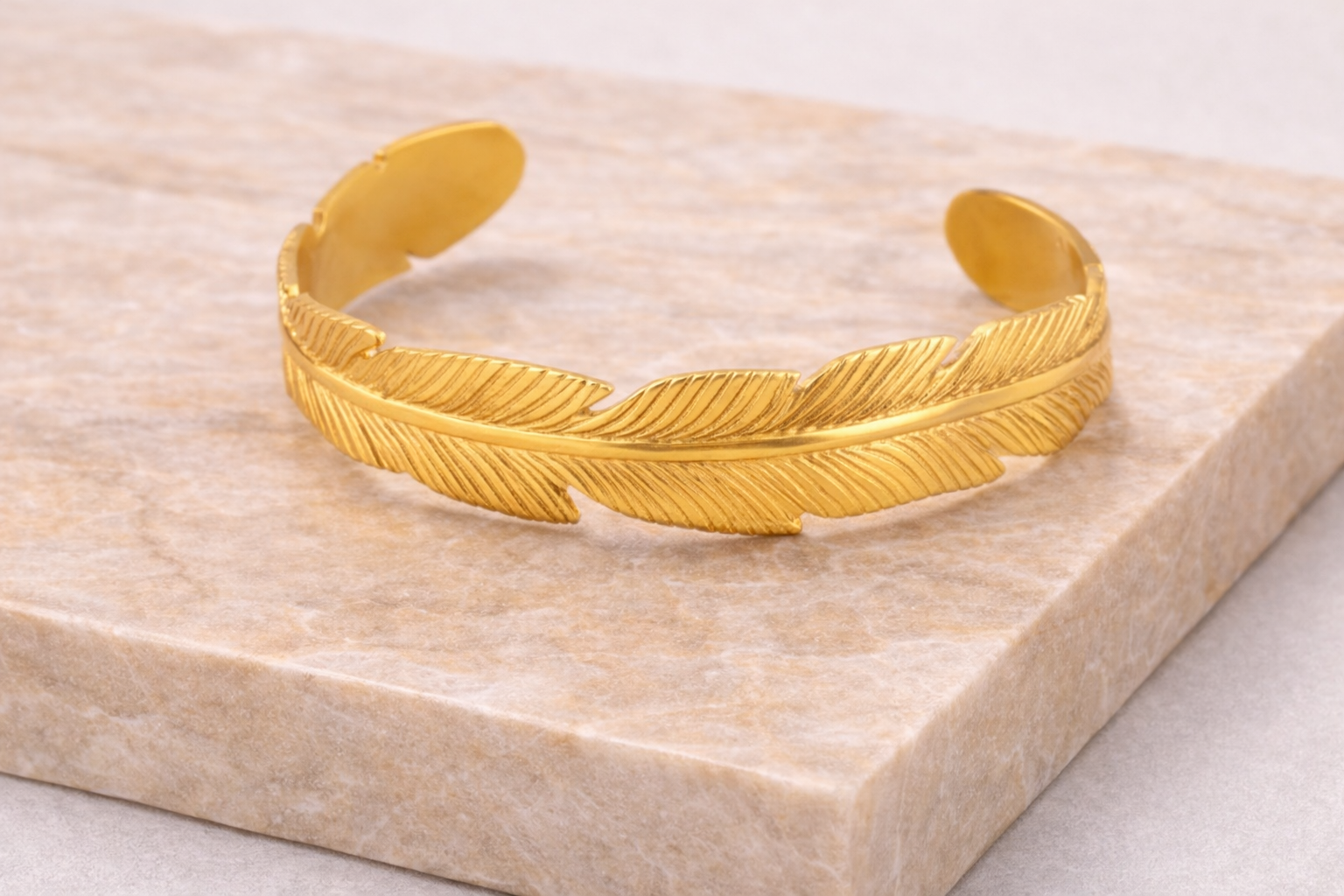Bracelete Pluma Celeste