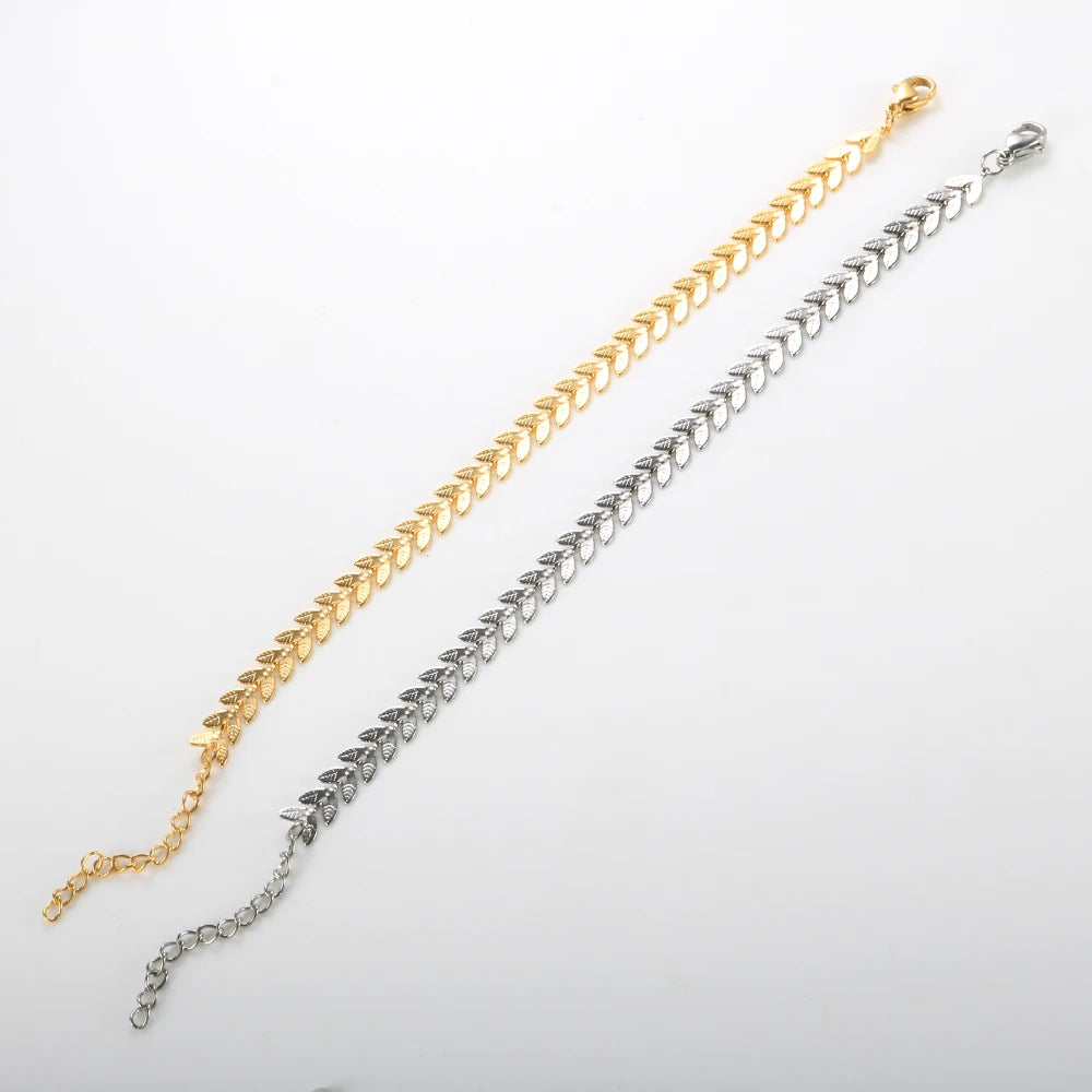Pulseira Folhas de Roma