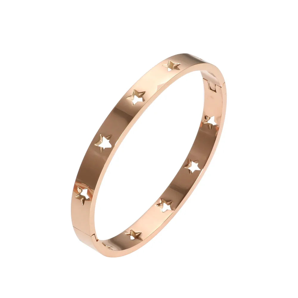 Bracelete Estrelas Vazadas