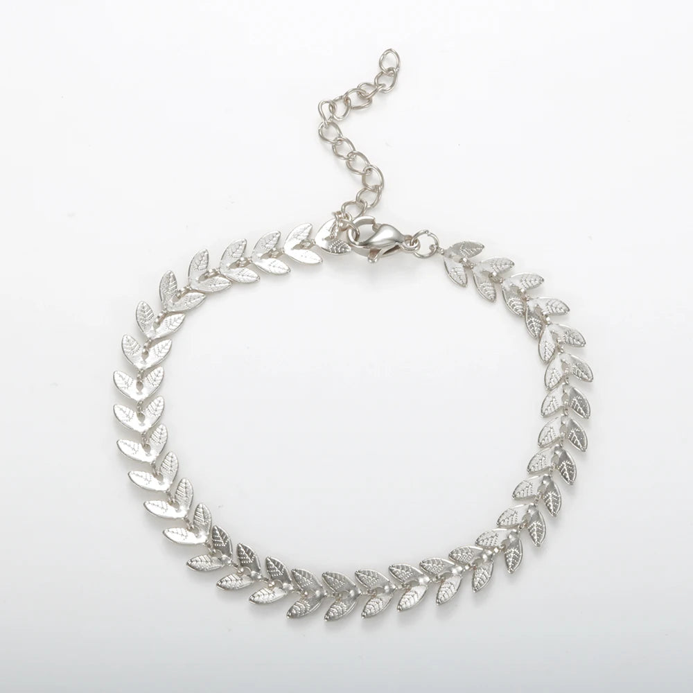 Pulseira Folhas de Roma