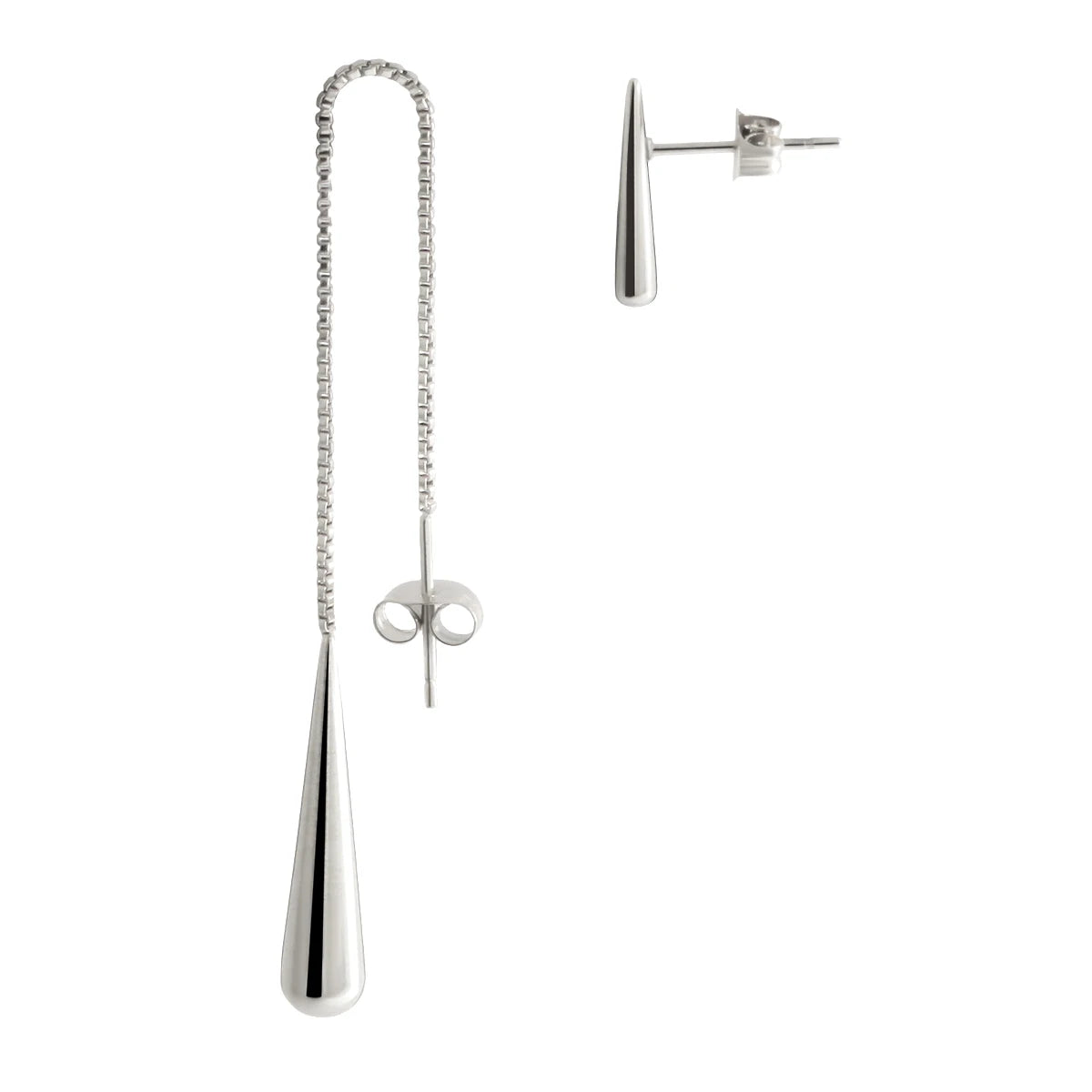 Brinco Gota Tassel Longo