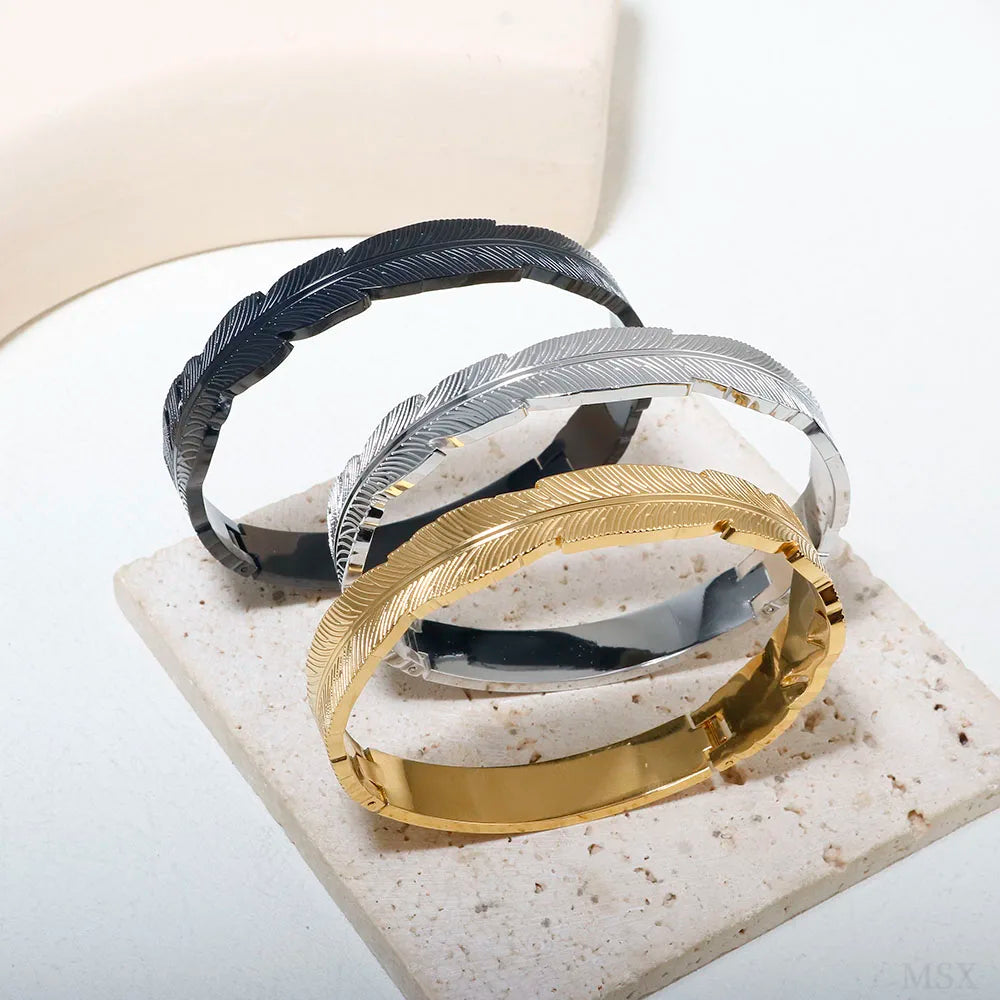 Bracelete Pluma Vintage