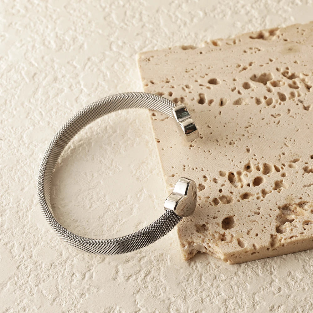 Bracelete Coração Trama