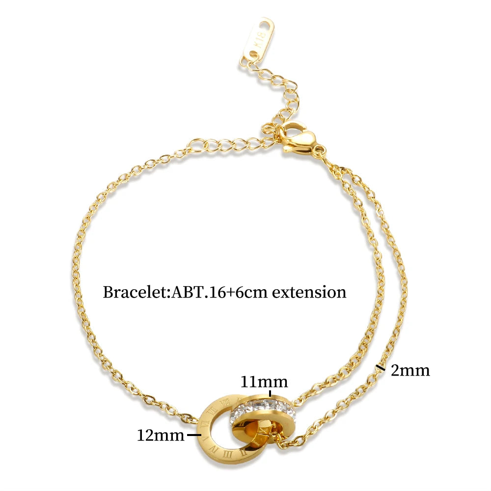 Pulseira Romano Cristal