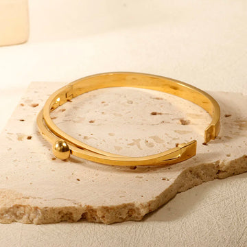 Bracelete Duas Faixas Vazado