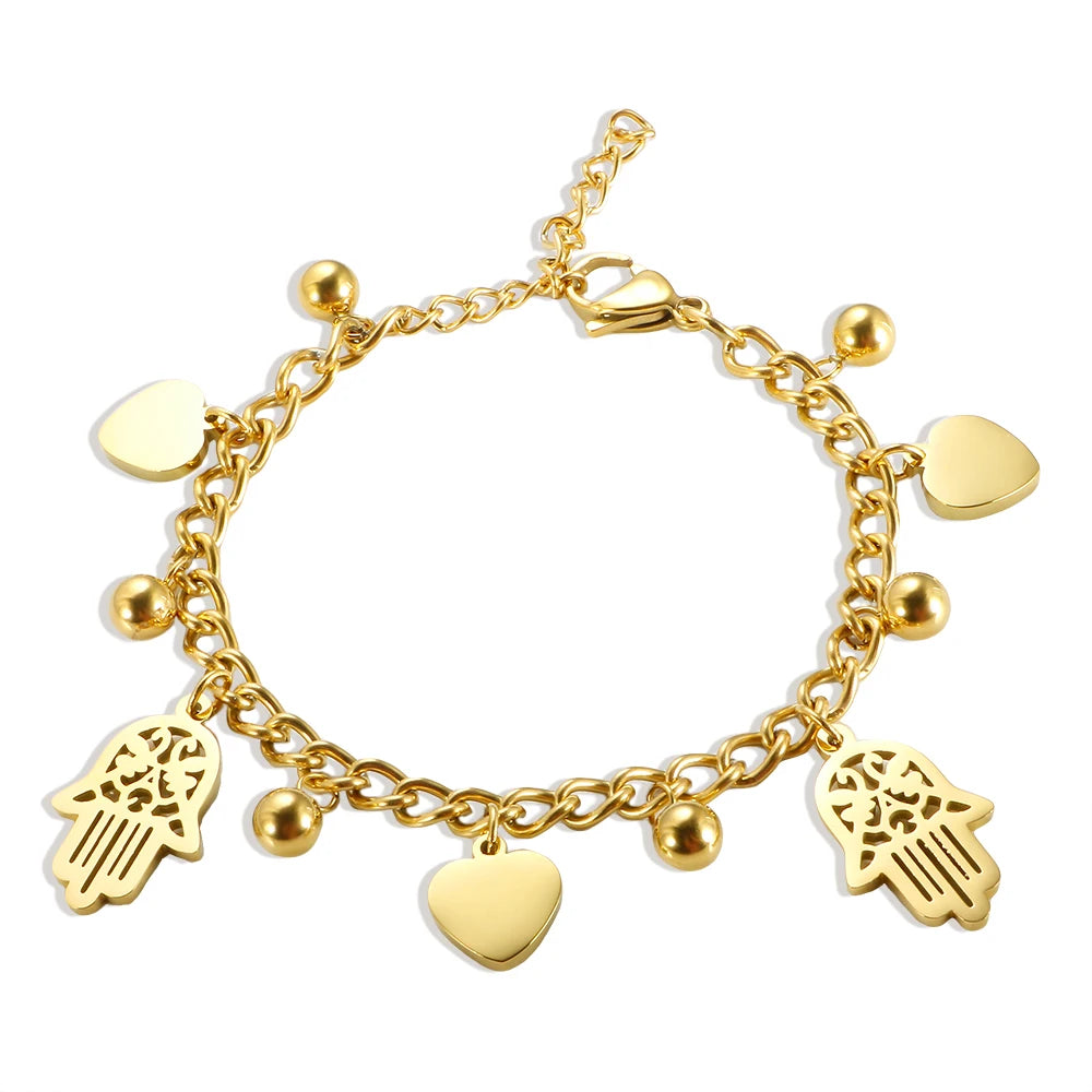 Pulseira Amuleto Hamsá