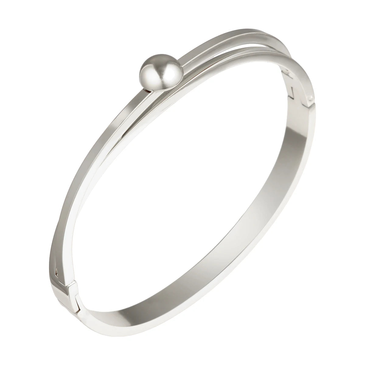 Bracelete Duas Faixas Vazado