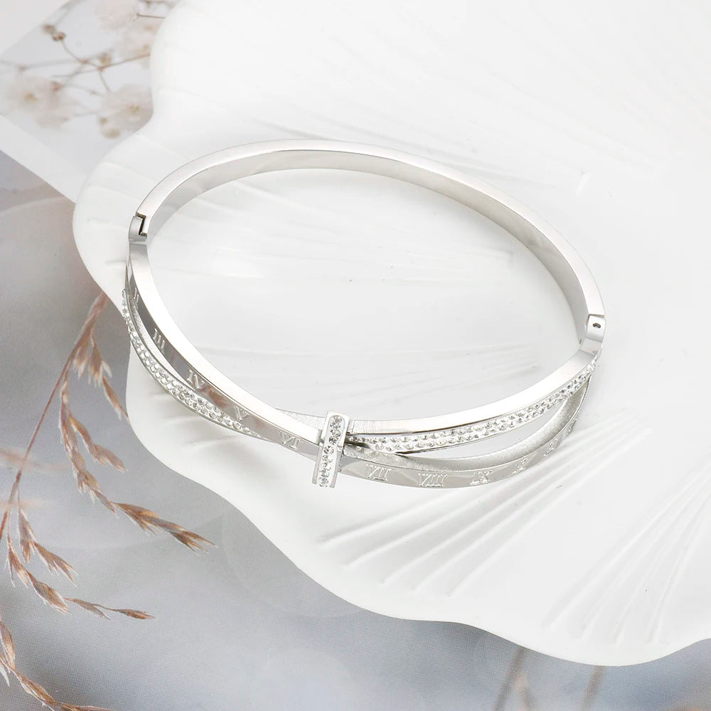 Bracelete Romana Cravejado