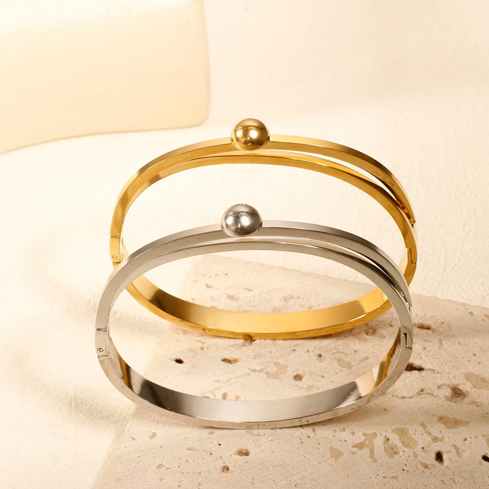 Bracelete Duas Faixas Vazado