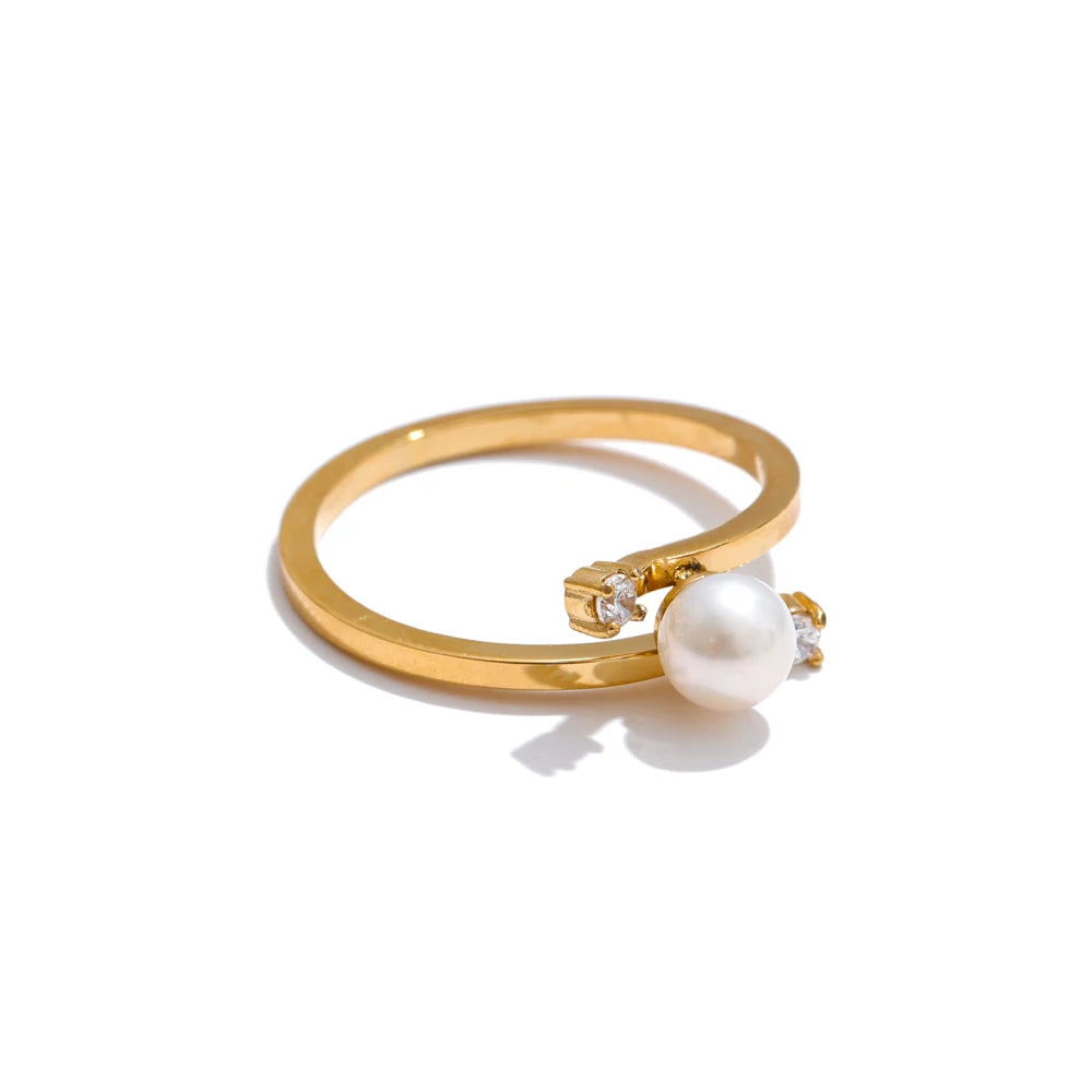 Anel Aurora Pearl