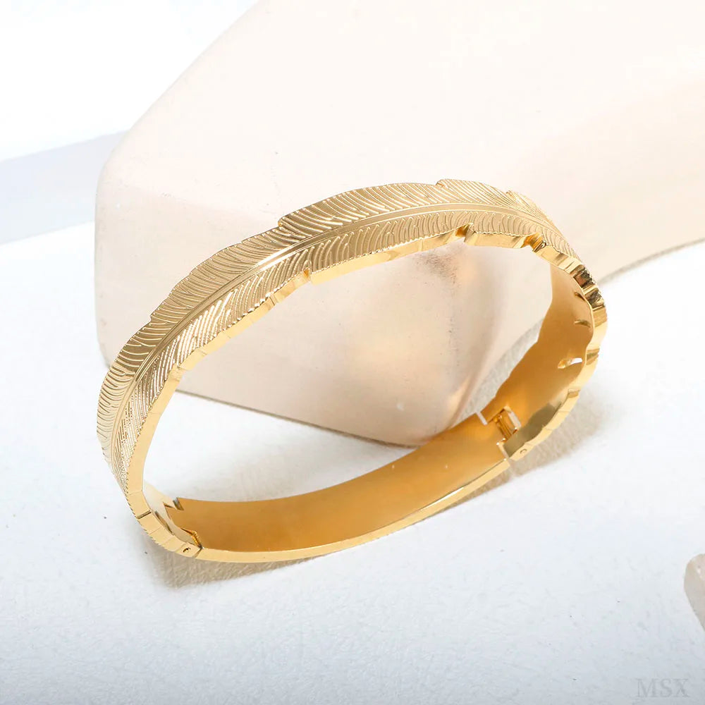 Bracelete Pluma Vintage