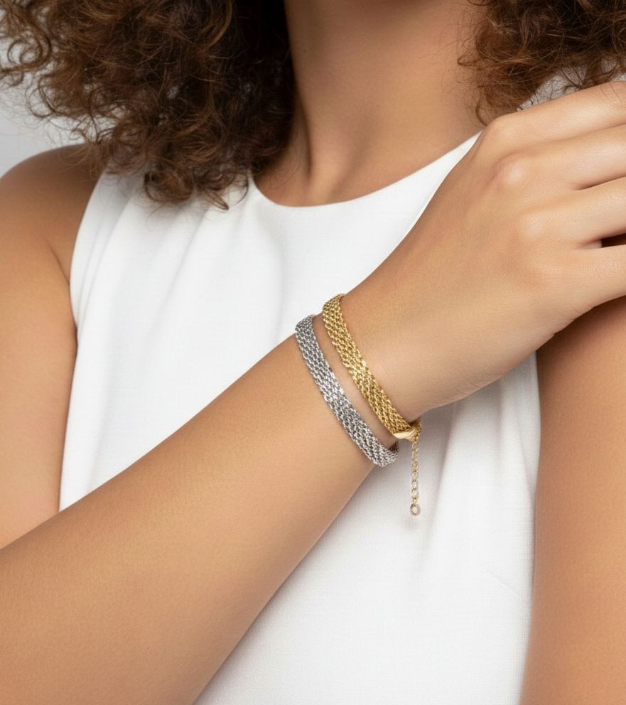 Pulseira Cascata Multi Fios