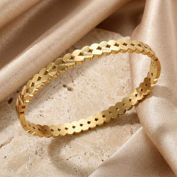 Bracelete Folhas de Roma