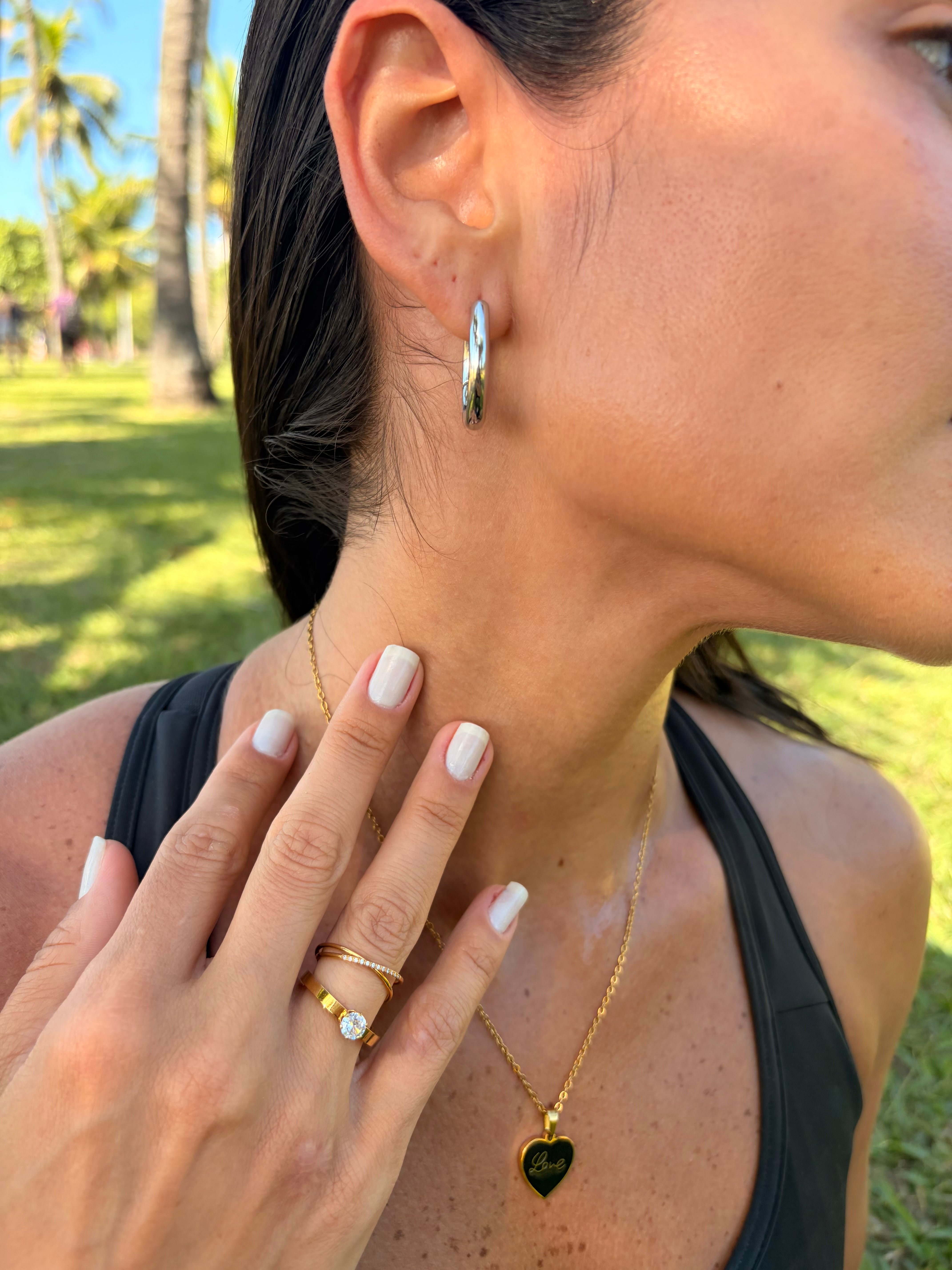 Brinco Argola Luna