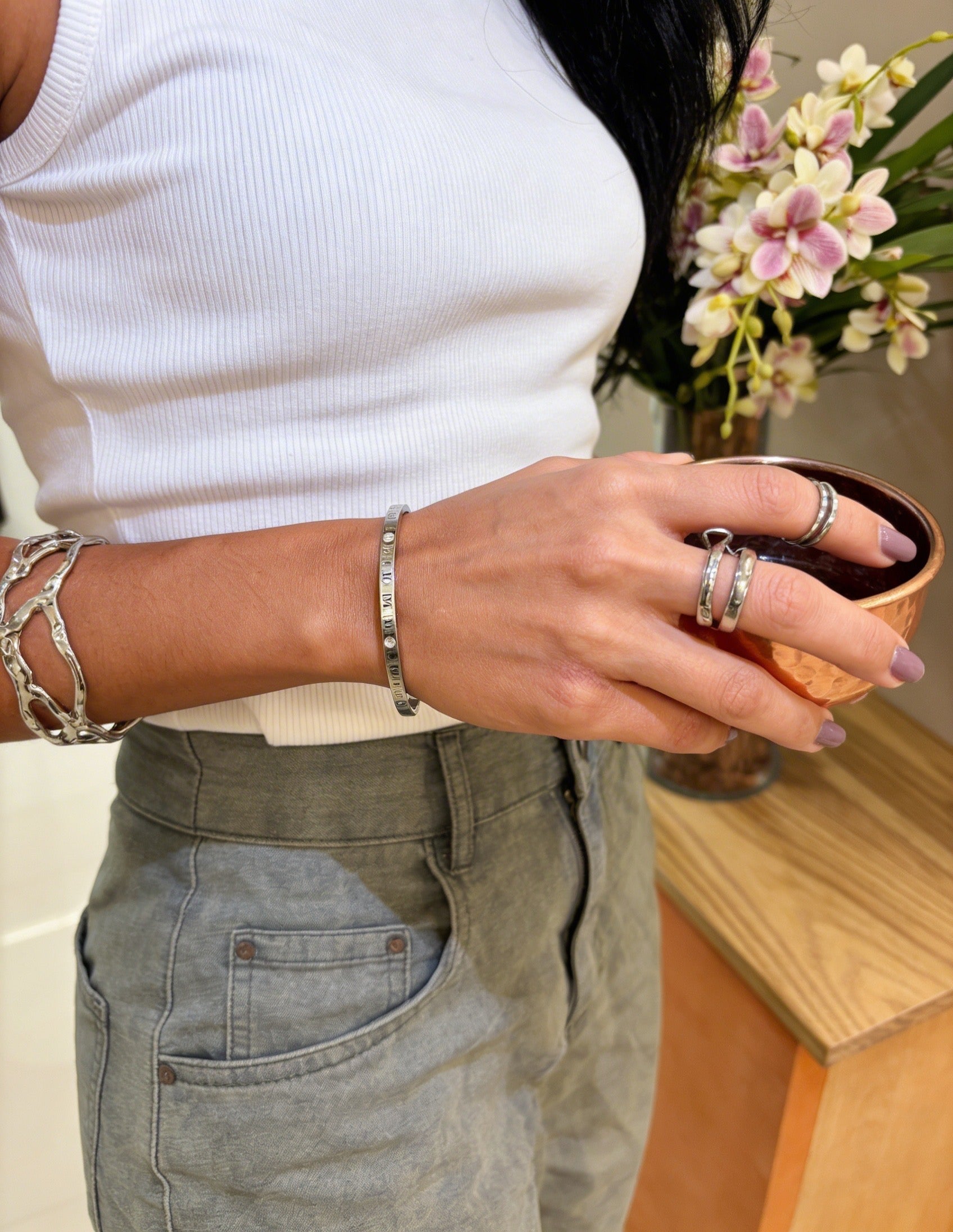 Bracelete Organic Aberto