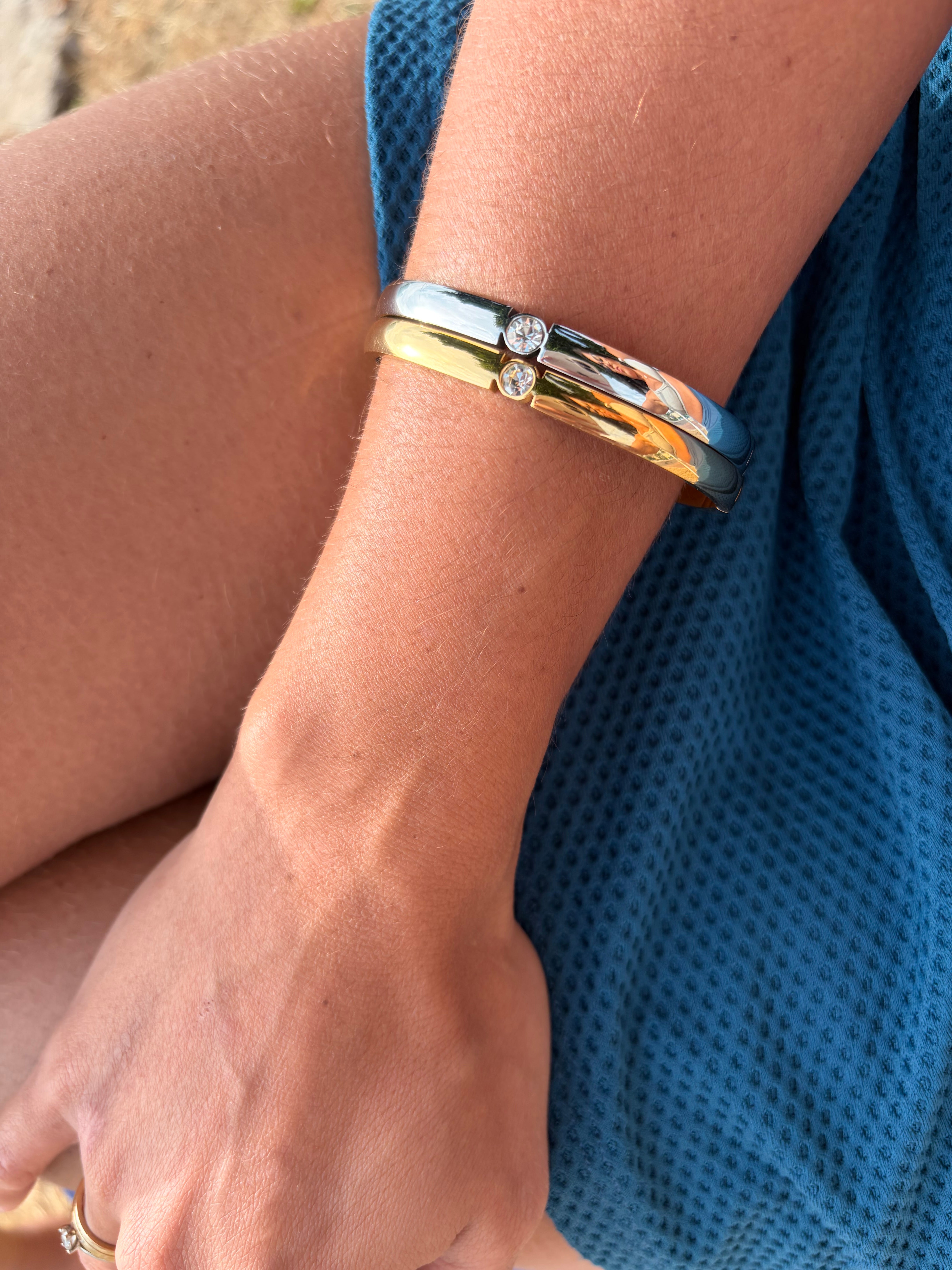 Bracelete Ponto de Luz Zircônia