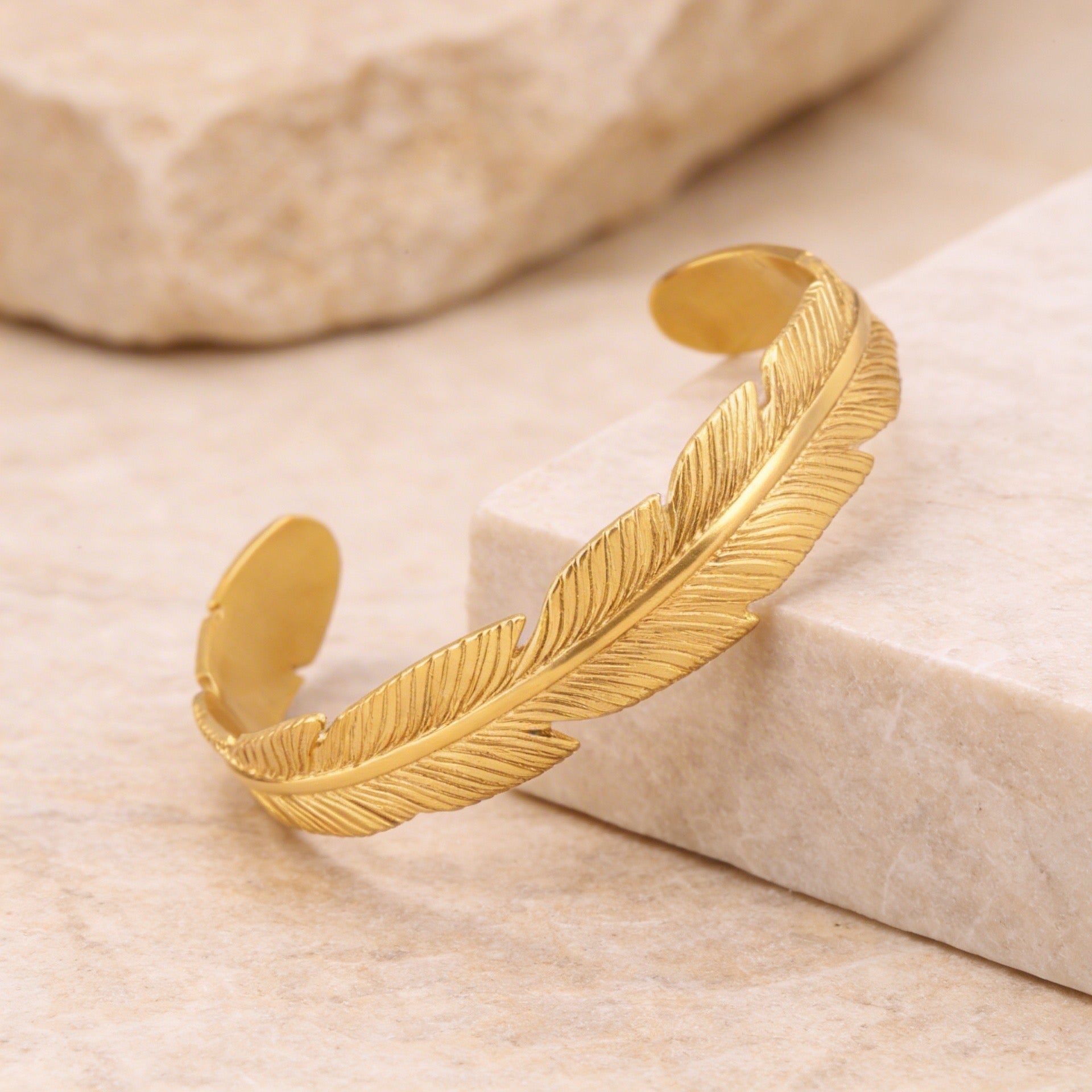 Bracelete Pluma Celeste