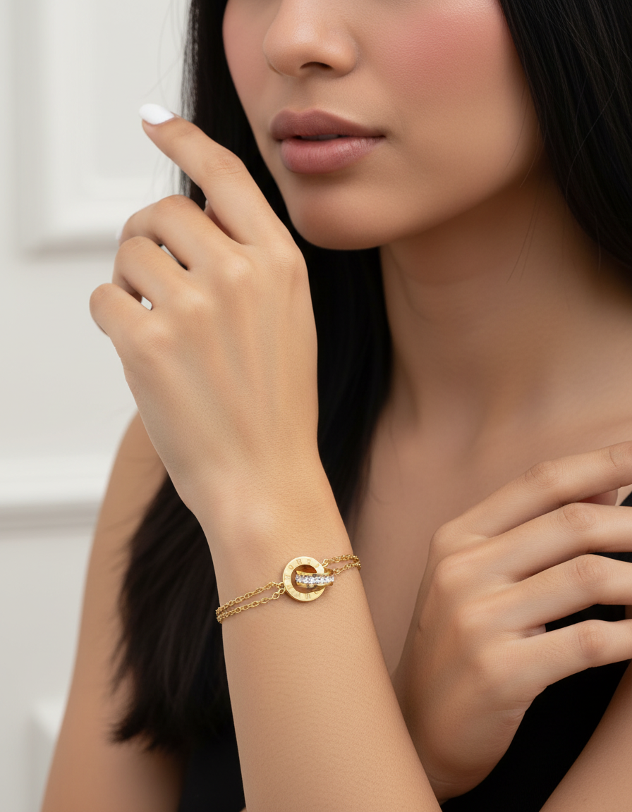 Pulseira Romano Cristal