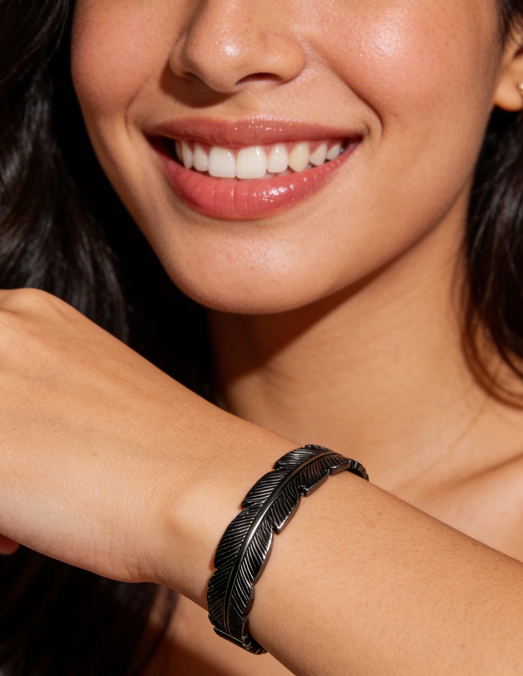 Bracelete Pluma Vintage