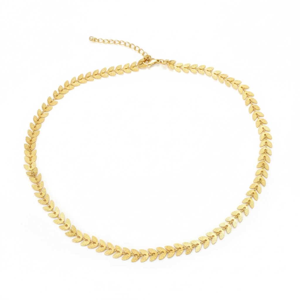 Colar Folhas de Roma