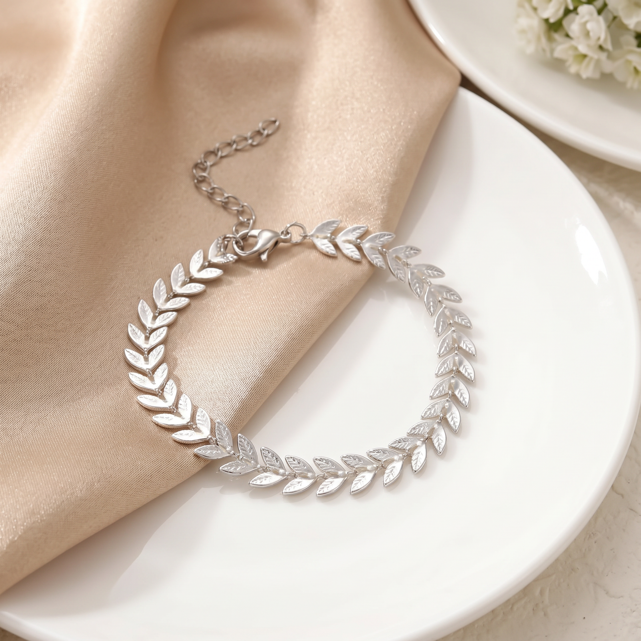 Pulseira Folhas de Roma
