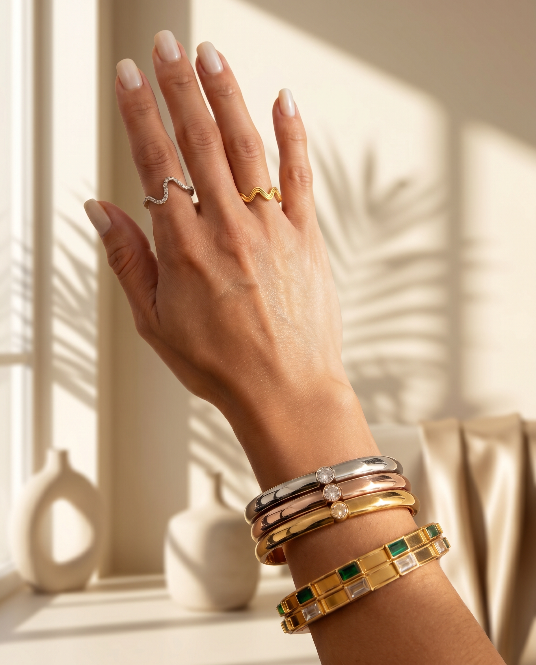 Bracelete Esmeralda Aura